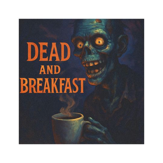 Discover Spooky Car Magnets, Dead and Breakfast Design, Halloween Decoration, Funny Car Accessories, Gift for Horror Fans, Vehicle Dcor