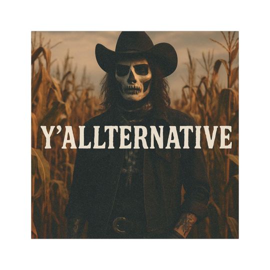 Y'ALLternative Car Magnet: Country Halloween Vehicle Decor