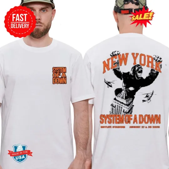System of Down & Korn at MetLife Stadium T-Shirt August 28, 2025