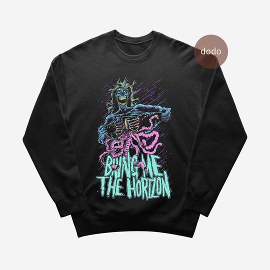 Bring Me The Horizon Sweatshirt - Metal Music Sweatshirt - Post Human Next Gen Album