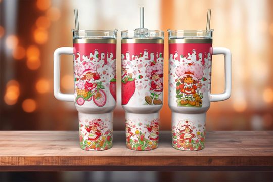 Discover Cartoon Characters 40oz Tumbler Wrap, Cartoon 2 pieces 40oz Wrap