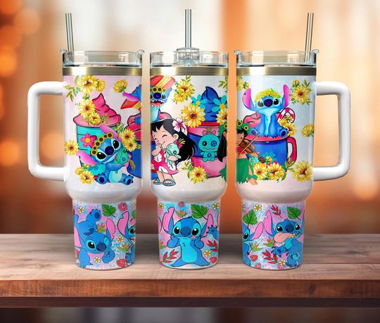 Discover Cartoon Characters 40oz Tumbler Wrap, Cartoon 2 pieces 40oz Wrap