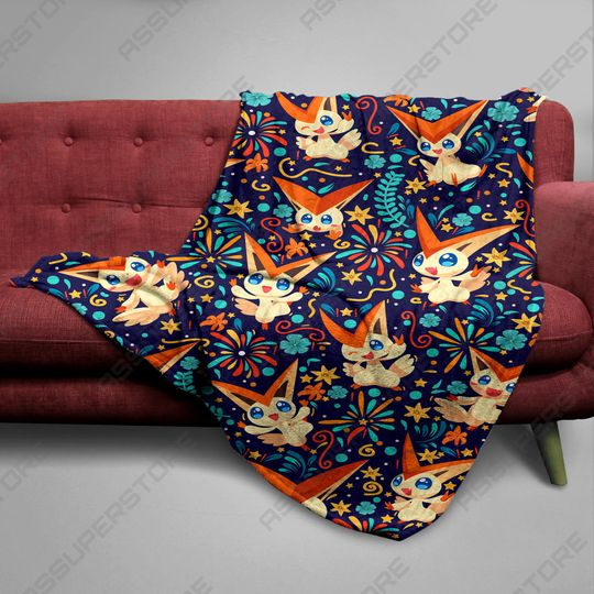 Discover Lucky Fleece Blanket Home Decor Gift