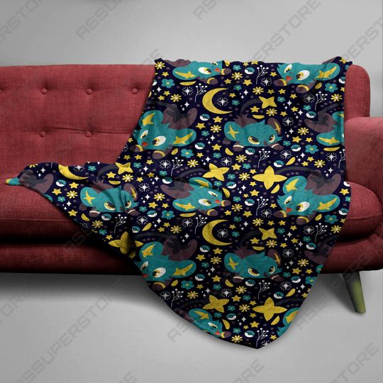 Discover Spark Fleece Blanket for Home Decor, Cute Cozy Throw Gift