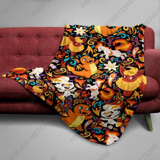 Discover Dragoon Fleece Blanket Fire Home Decor Blanket Gift