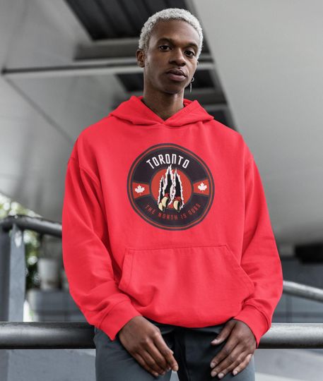 Discover Toronto Basketball Long Sleeve Hoodie Sweater Vintage Toronto Sports Fan Gift The 6 Sports Apparel