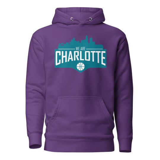Discover Charlotte Hoodie Basketball Long Sleeve Birthday Gift North Carolina Fan Sweater Gift Sports Apparel Unisex Hoodie