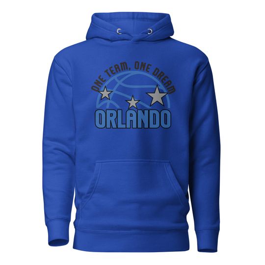 Orlando Hoodie Basketball Long Sleeve Birthday Gift Fan Sweater Gift Sports Apparel Unisex Hoodie