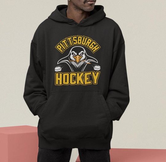 Discover Pittsburgh Hockey Hoodie | Penguins Long Sleeve | Birthday Gift | NHL Fan | Steel City Sweater Gift | Sports Apparel Unisex Hoodie