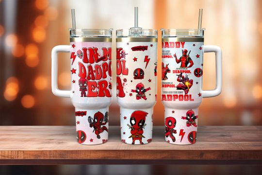 Movie Characters 40oz Tumbler Wrap, Characters 40oz Tumbler