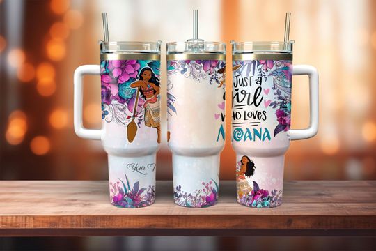 Discover Just A Girl Who Loves Princess 40oz Wrap Png, Cartoon Movies 40oz Wrap Png, Cartoon Characters 40oz Tumbler Png, Princess Sublimation Design