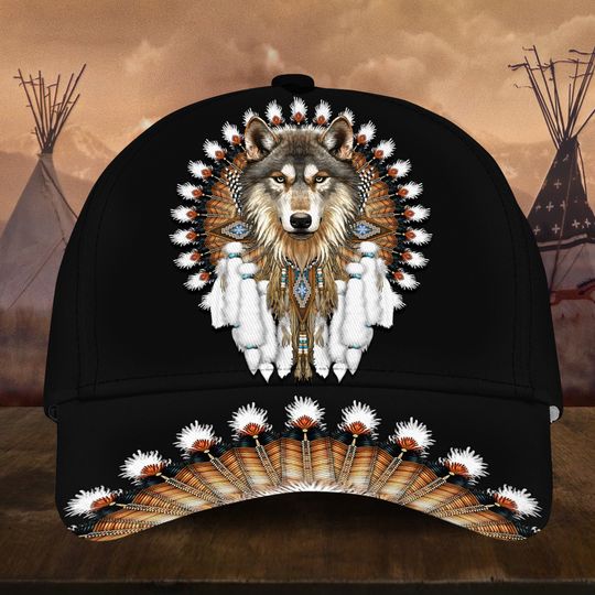 Discover Native Pride Baseball Caps Hats, Cap for Men Women, Tribe Tribal Hats, Native American Gift, Indian Gift, Indigenous Caps, Wolf Native Cap