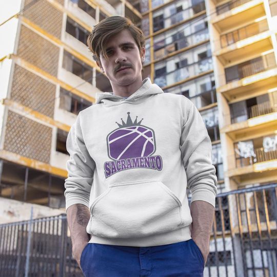 Discover Sacramento Basketball Hoodie | Kings Fan Long Sleeve | NBA Fan Gift | Sactown Sports Sweater | Sports Apparel