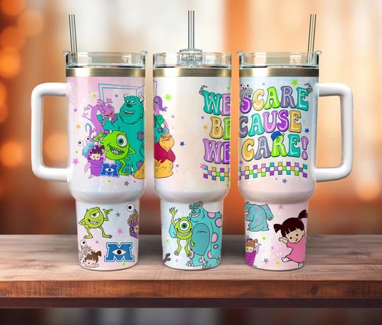 Discover Cartoon Characters 40oz Tumbler Wrap Png, Cartoon 2 pieces 40oz Wrap Png, Cartoon Movies 40oz Tumbler Png, Sublimation Designs