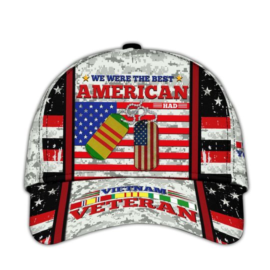 Vietnam Veteran Baseball Caps Vietnam Veteran Hats For Men Vets Caps