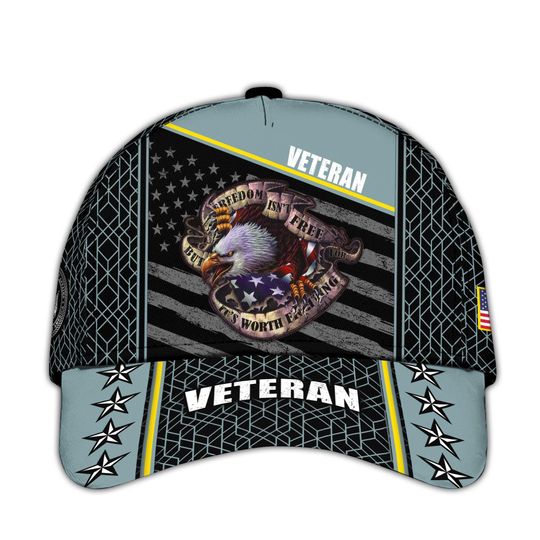 Veteran Caps For Men Tactical Ball Cap Patriotic Caps For Men Military Ball Caps
