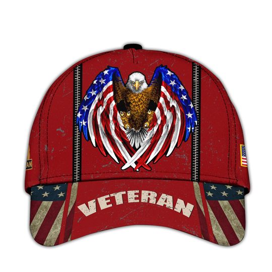Discover Veteran Caps For Men Veteran Baseball Caps Patriotic Caps For Men Military Veteran Hats American Eagle Cap Men Veterans Day Gift Ideas
