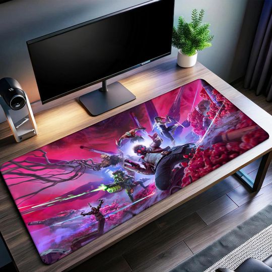 Guardians of the Galaxy Desk Mat | Peter Quill Mouse Pad | Premium Print Surface | Desk Mat | Smooth Glide Control