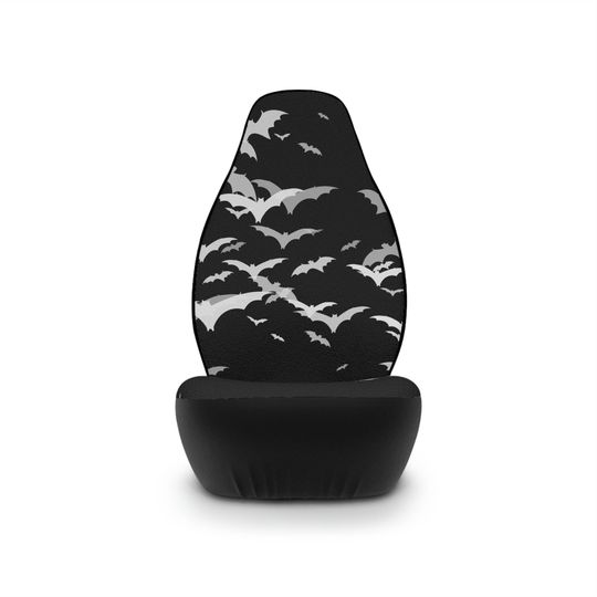 Bat Goth Seat Covers Goth Car Accessories Gothic Car Seat Covers Halloween Spooky Witchy Witchcraft Shadows