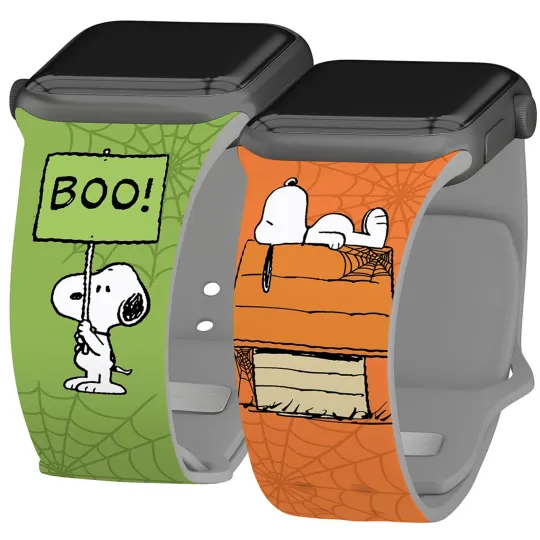 Discover Peanuts Halloween HD Watch Band Compatible with Apple Watch