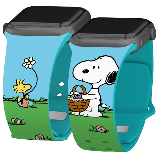 Discover Peanuts Easter HD Watch Band Compatible with Apple Watch