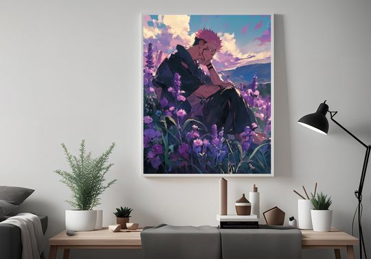 Discover Y. Itadori - Jujutsu Satoru, Anime Poster, High Quality, Printable Wall Art, Bedroom Wall Art, Digital, Japanese Home Decor