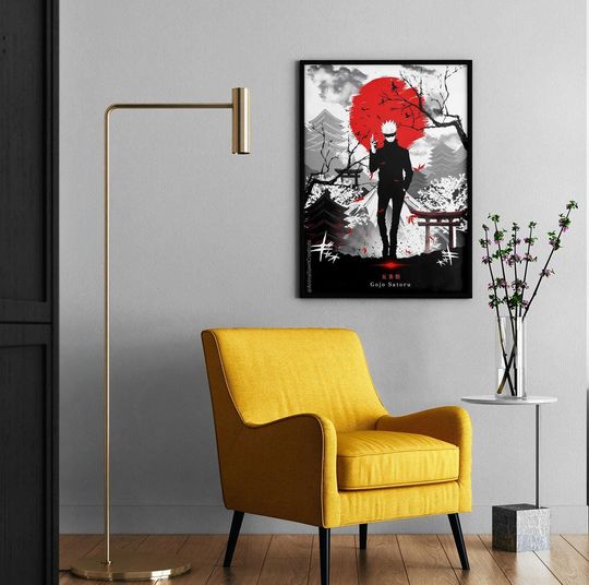 Jujutsu Satoru Gojo Satoru Japanese Art Poster - Premium Quality Print
