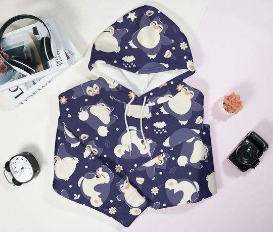 Sn Lax Hoodie, Cute Kawaii Hoodie, Cozy Unisex Hoodie, Trendy Graphic Hoodie
