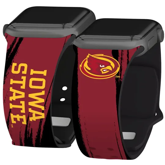Discover Iowa State Cyclones HD Watch Band Compatible with Apple Watch