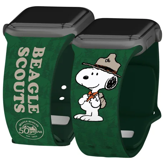 Discover Peanuts Beagle Scouts HD Watch Band for Apple Watch Series 1-10