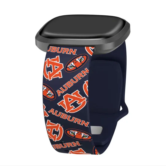 Discover Auburn Tigers HD Watch Band for Fitbit Versa  and Sense