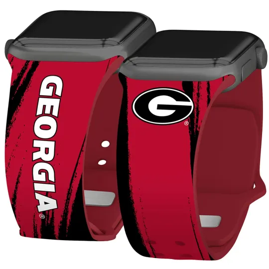 Discover GA bulldogs HD Watch Band Compatible with Apple Watch