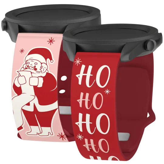 Discover Christmas Theme HD Watch Band Compatible with Samsung Galaxy Watch and More