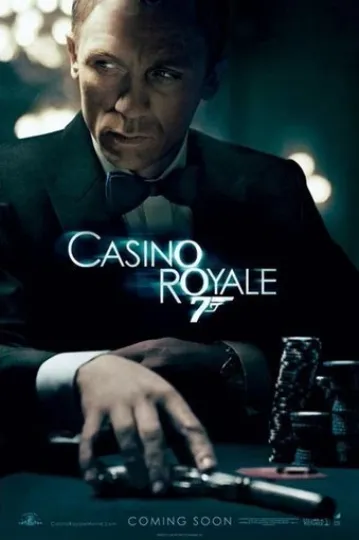 Casino Royale James Bond Poster Vertical Premium Matte Print
