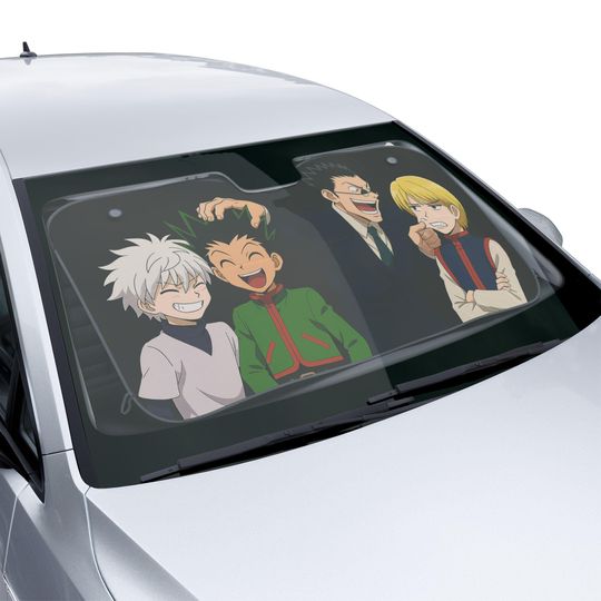 Discover xHunter Car Sunshade: Anime Windshield Cover, Otaku Gift