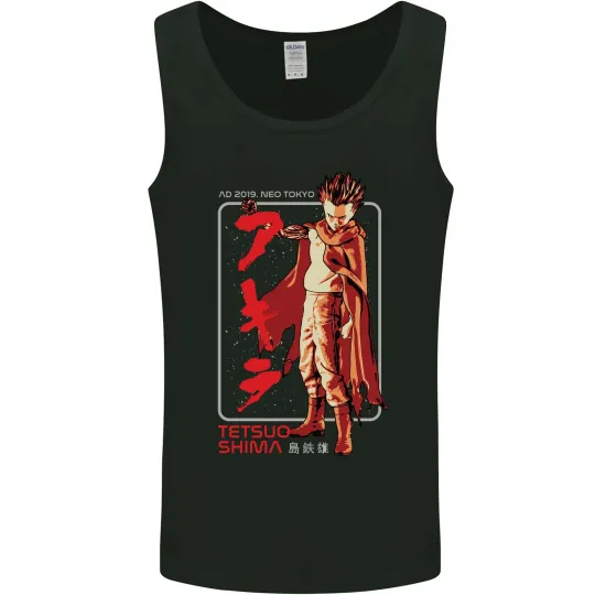 Tetsuo Shima Japanese Anime Men's Tank Top