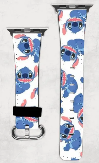 Discover Lilo & And Stitch Disney Apple Watch Band NEW 38/40/41 & 42/44/45