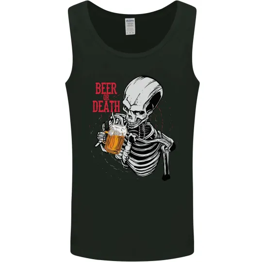 Beer or Death Skull Men's Tank Top