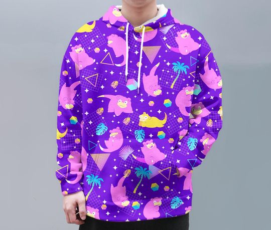 Slowpoke Hoodie Shirt Unisex Hoodie Aloha Kawaii Hoodie Slowpoke Shirt