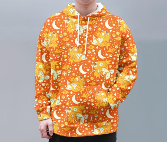 Magikarp Hoodie Shirt Aloha Shiny Magikarp Unisex Hoodie