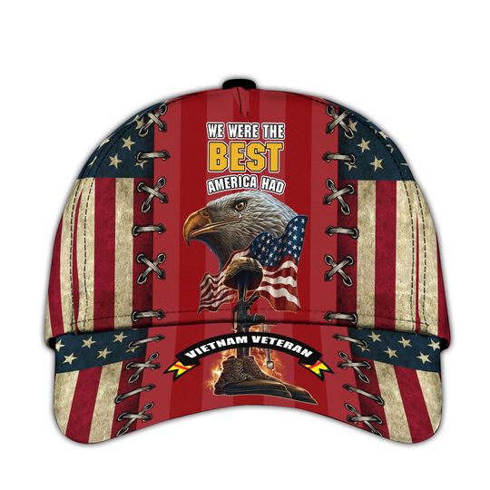 Vietnam Veteran Hats For Men Vietnam Era Veteran Cap