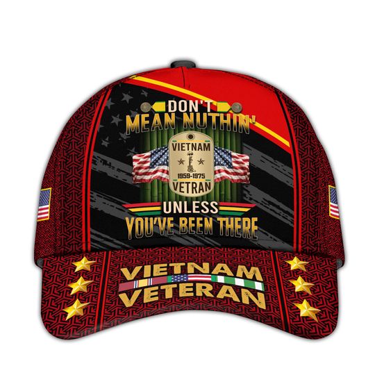 Vietnam Veteran Hats For Men Vietnam Era Veteran Cap