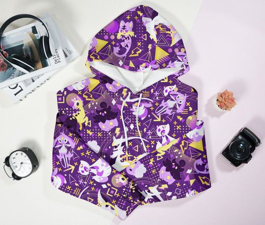 Discover Arceus Hoodie Shirt Litten Unisex Hoodie Aloha Kawaii Hoodie Cute Arceus Shirt