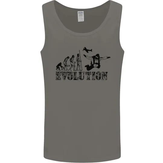 Discover Evolution of a Skydiver Men's Tank Top