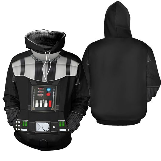 Darth Vader Hoodie Joggers Set, Fashion Jacke Tracksuit For Men, Daily Casual Sports Hoodie Suit