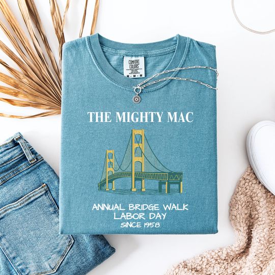 Mackinac Bridge Labor Day Walk 2025 Shirt,  Annual Michigan Bridge Walk, Labor Day Gift