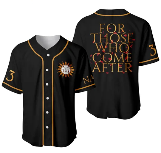 For Those Who Come After Personalized Jersey, Dark Fantasy Shirt