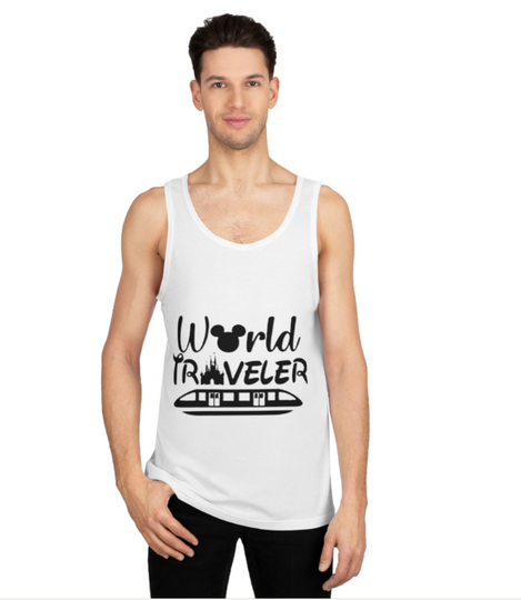 World Traveler Tank Top, Disney Mickey Mouse Tank Top