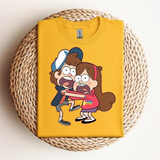 Discover Disney Channel Gravity Falls Dipper and Mabel Pines T-Shirt, Disney Family Matching Shirt, Walt Disney World Shirt, Disneyland Trip Outfits