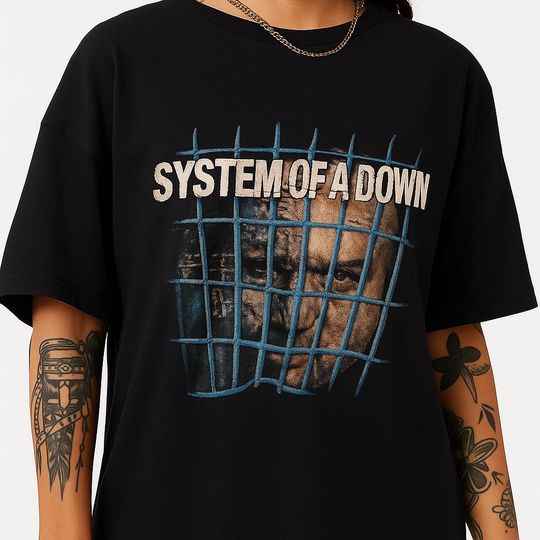 Vintage SYSTEM OF DOWN T-Shirt: Nu Metal Band Tee